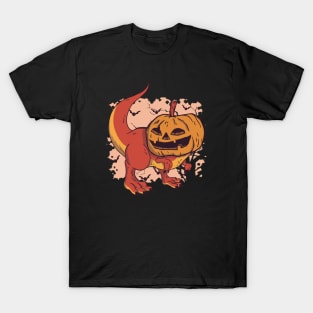 Pumpkin Dinosaur T-Shirt